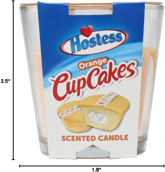 3oz Scented Candle | Cake Scented Candles | Snack Cakes (Orange Cupcake)