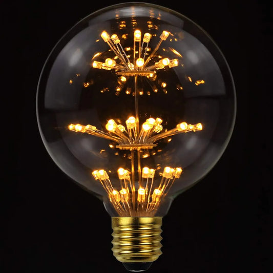 Vintage Led Bulb G95 Firework 3Watts Edison Bulb