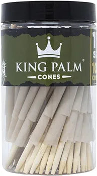 King Palm 1 1/4 Cones | 100 Pack Small Pre-Rolled Cones 