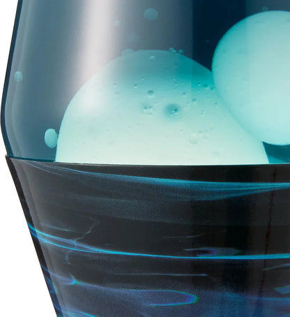 LAVA The Original Lamp - 14.5" Night Swim - Classic Liquid Motion Lamp - White Wax and Blue Liquid