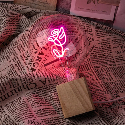 Neon Rose 2W LED Decorative Globe Light