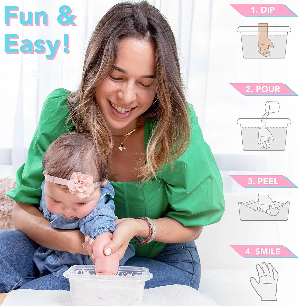 Baby Footprint & Hand Casting Kit