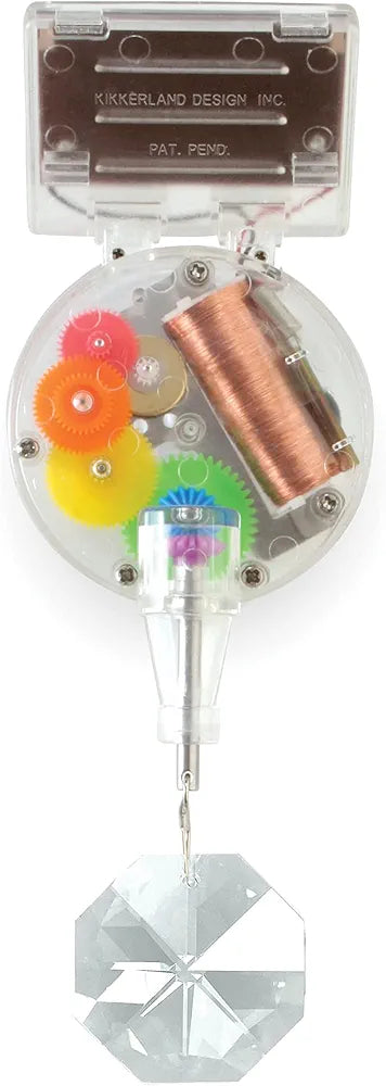 Solar Powered Rainbow Maker – Prism Suncatcher Single CrystalMN