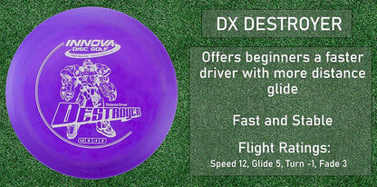 Innova Disc Golf Starter Set –Colors May Vary 160-180g – Disc Golf Putter, Disc Golf Driver, Mid-Range